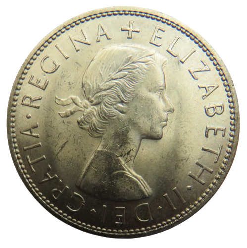 1967 Queen Elizabeth II Halfcrown Coin In High Grade