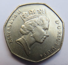 Load image into Gallery viewer, 1994 Great Britain 50p Fifty Pence Coin - D-Day Landing
