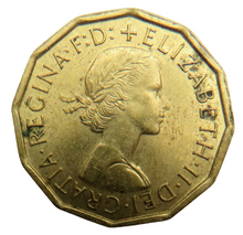 Load image into Gallery viewer, 1962 Queen Elizabeth II Threepence Coin In Higher Grade
