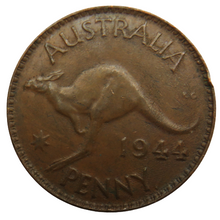 Load image into Gallery viewer, 1944 King George VI Australia One Penny Coin
