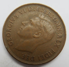 Load image into Gallery viewer, 1949 King George VI Australia One Penny Coin
