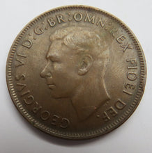 Load image into Gallery viewer, 1952 King George VI Australia One Penny Coin
