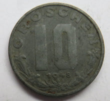 Load image into Gallery viewer, 1948 Austria 10 Groschen Coin
