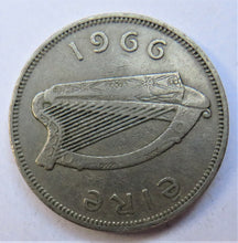 Load image into Gallery viewer, 1966 Ireland Eire Florin / 2 Shilling Coin
