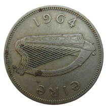 Load image into Gallery viewer, 1964 Ireland Eire Florin / 2 Shilling Coin
