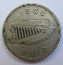 Load image into Gallery viewer, 1964 Ireland Eire Florin / 2 Shilling Coin
