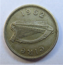 Load image into Gallery viewer, 1962 Ireland Eire Threepence Coin
