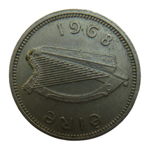 Load image into Gallery viewer, 1968 Ireland Eire Threepence Coin
