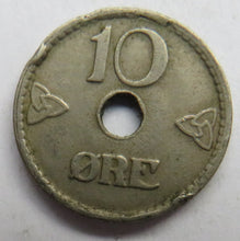 Load image into Gallery viewer, 1947 Norway 10 Ore Coin
