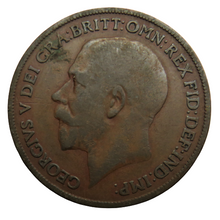 Load image into Gallery viewer, 1918-KN King George V One Penny Coin - Great Britain
