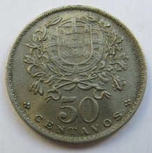 Load image into Gallery viewer, 1962 Portugal 50 Centavos Coin
