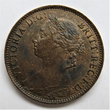 Load image into Gallery viewer, 1884 Queen Victoria Farthing Coin
