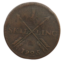 Load image into Gallery viewer, 1825 Sweden 1 Skilling Coin
