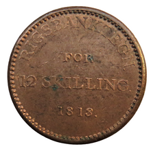 Load image into Gallery viewer, 1813 Denmark 12 Skilling Coin In Better Grade
