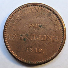 Load image into Gallery viewer, 1813 Denmark 12 Skilling Coin In Better Grade
