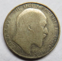 Load image into Gallery viewer, 1902 King Edward VII Silver Shilling Coin - Great Britain
